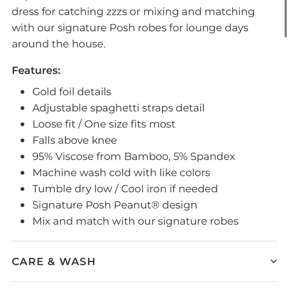 Posh peanut Fiona one size swing dress - Picture 2 of 5